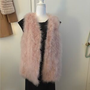 Fluffy Faux Fur Pink Vest